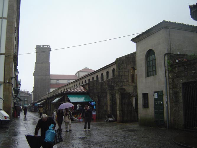 O mercado de Santiago