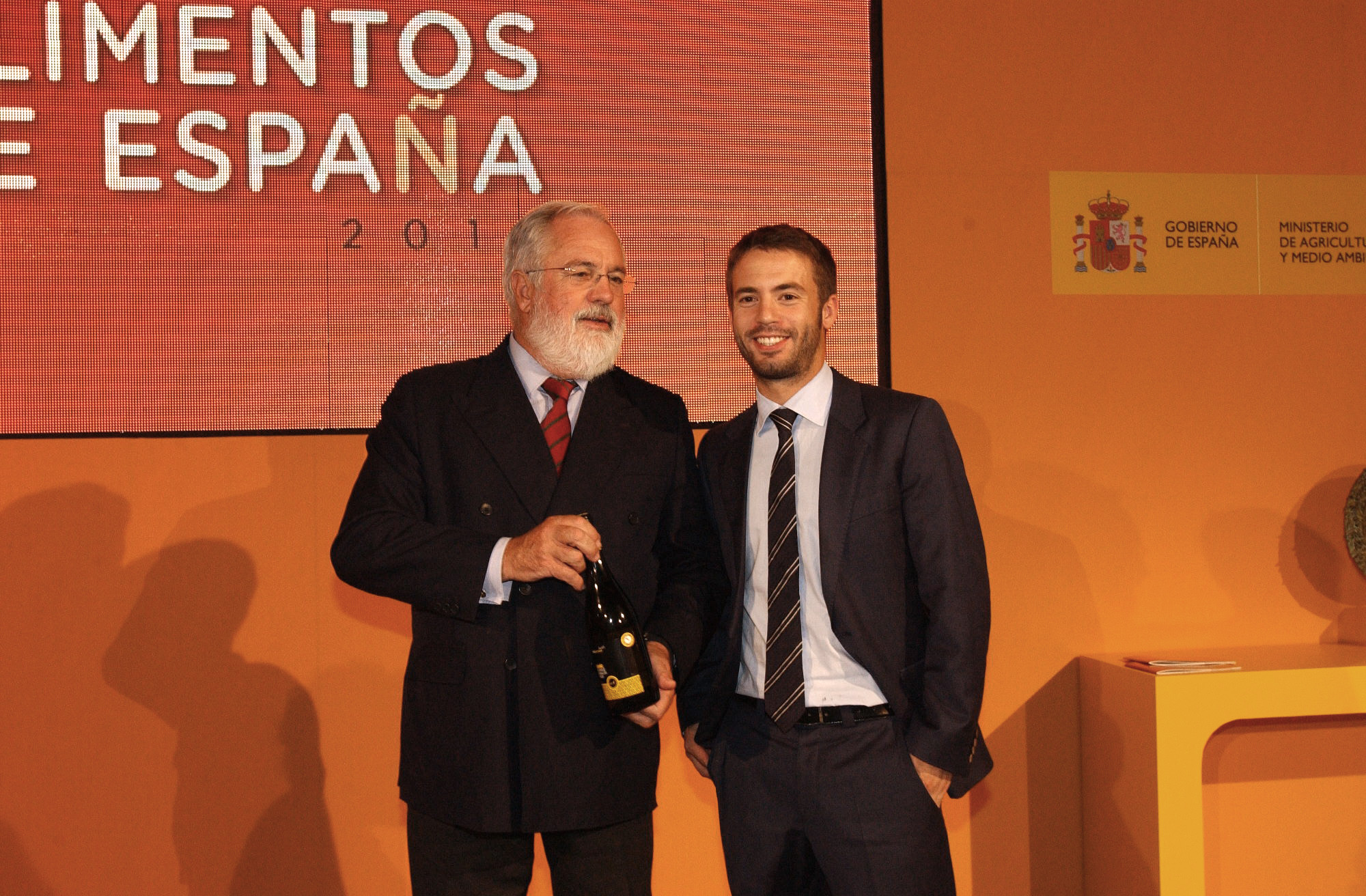 Acto de entrega do Premio Alimentos de España 2011